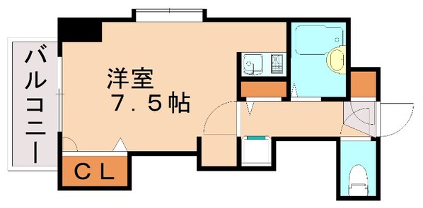 大橋駅 徒歩12分 2階の物件間取画像